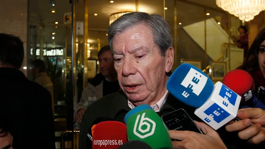 El expministro José Luis Corcuera El expministro José Luis Corcuera