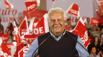 El expresidente del Gobierno Felipe González 