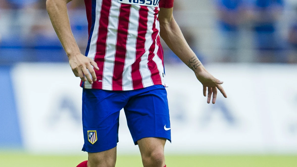 Saúl Ñíguez, con el Atlético