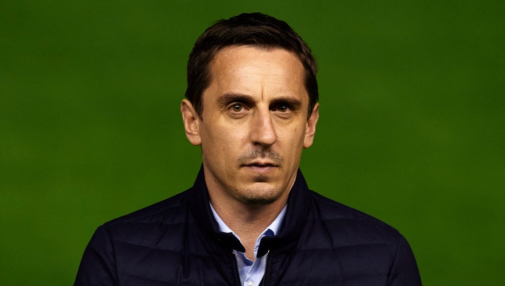 Gary Neville, entrenador del Valencia