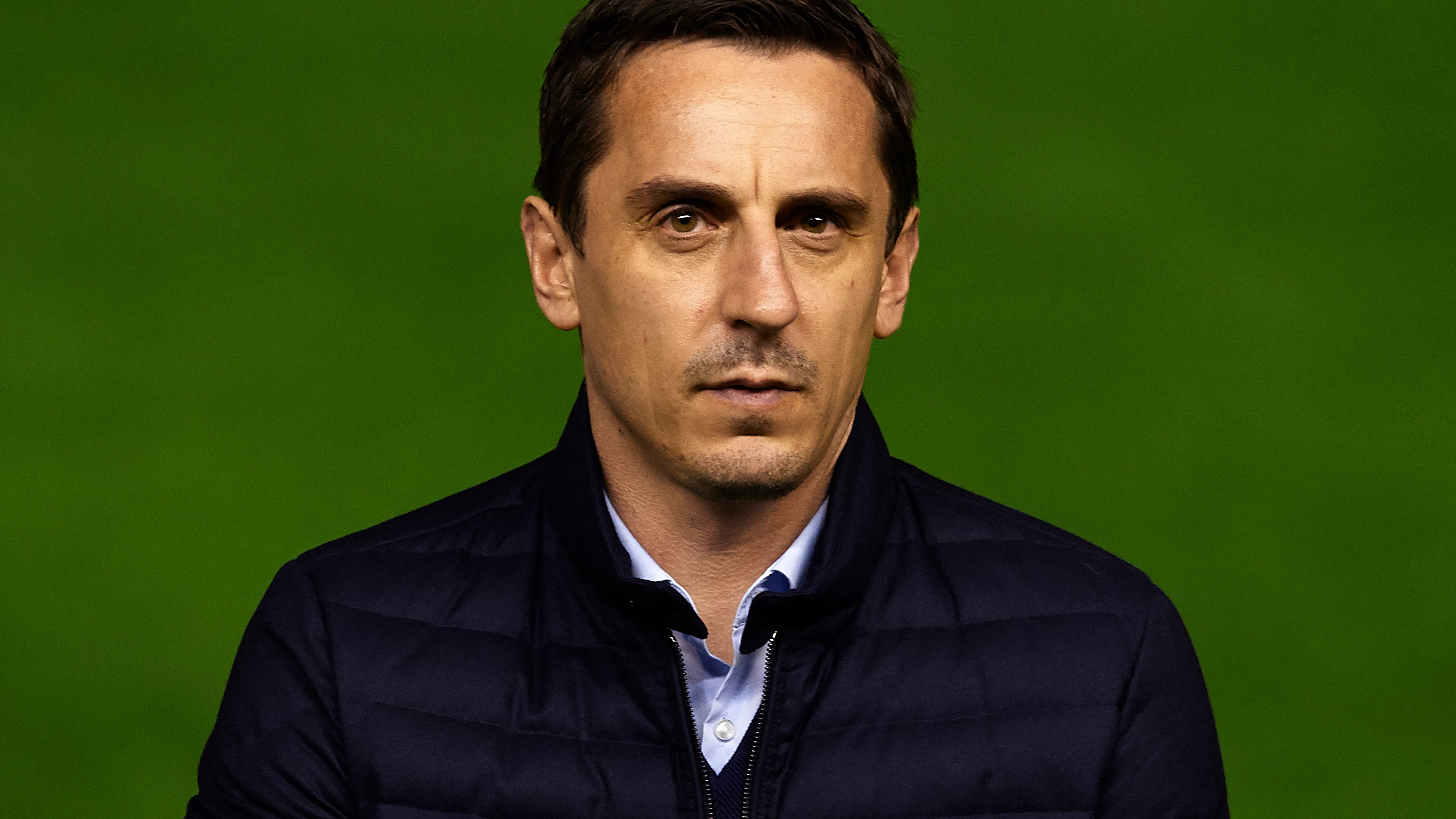 Gary Neville, entrenador del Valencia Gary Neville, entrenador del Valencia