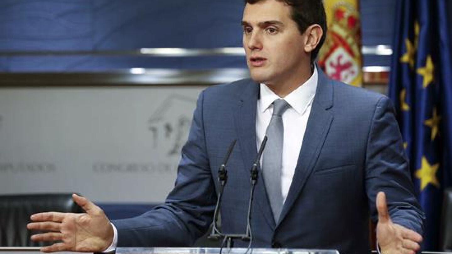 Albert Rivera en el Congreso de los Diputados