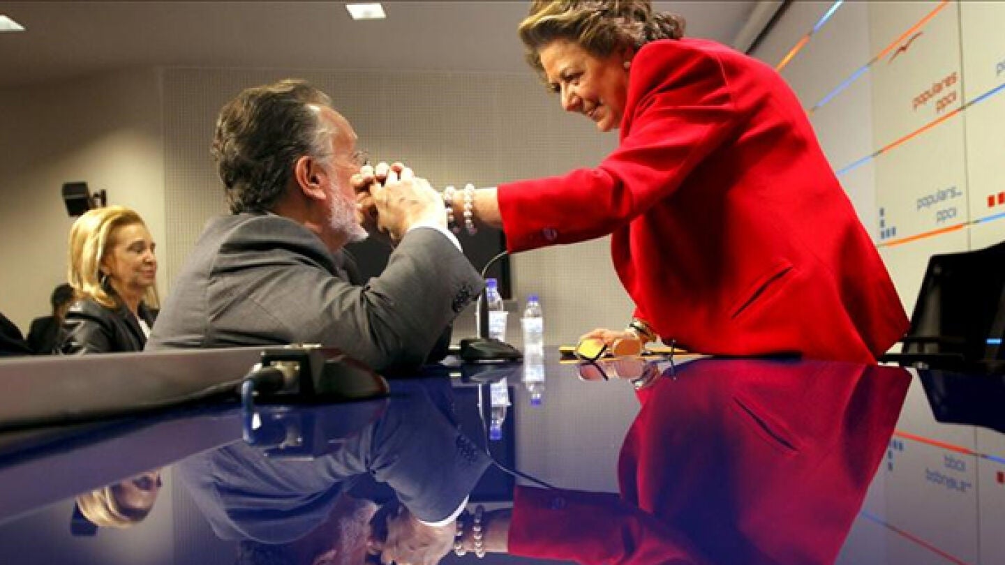 Rita Barber&aacute; y Alfonso Grau en una imagen de archivo