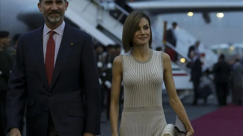 El rey Felipe y la reina Letizia