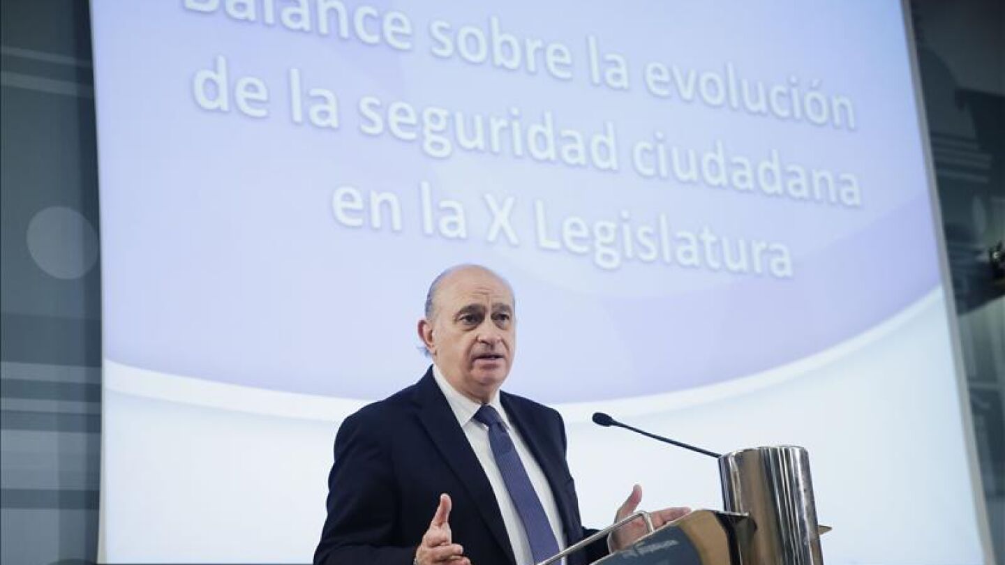 El ministro en funciones de Interior, Jorge Fern&aacute;ndez D&iacute;az
