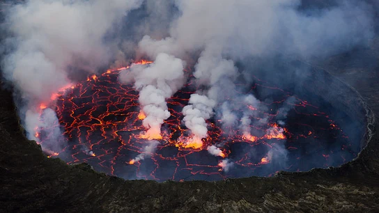 Volcán Nyiragongo, República democrática del Congo Volcán Nyiragongo, República democrática del Congo