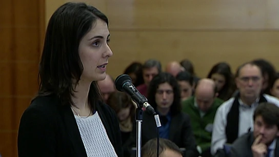 Rita Maestre declarando ante el juez Rita Maestre declarando ante el juez