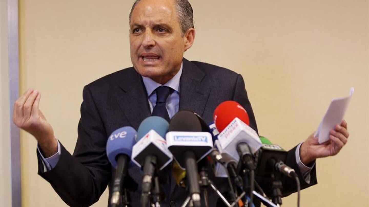 El expresident de la Generalitat Francisco Camps 