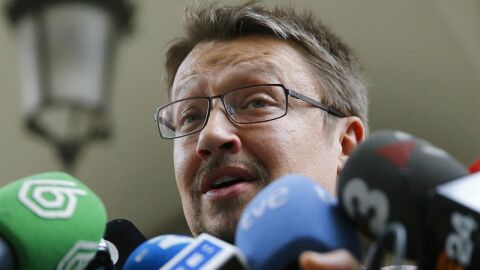 El portavoz de En Com&uacute; Podem e nel Congreso, Xavier Dom&egrave;nech