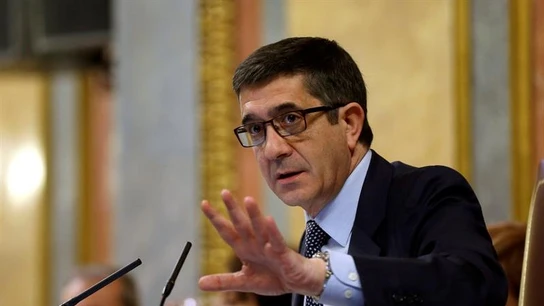 Patxi López El presidente del Congreso, Patxi López
