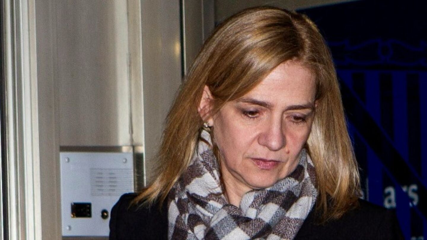 la infanta Cristina
