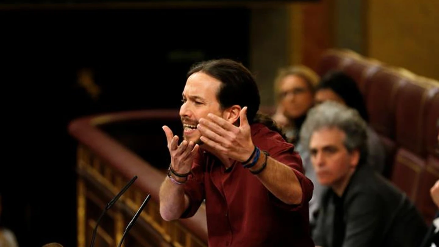 Pablo Iglesias en el Congreso de los Diputados Pablo Iglesias en el Congreso de los Diputados
