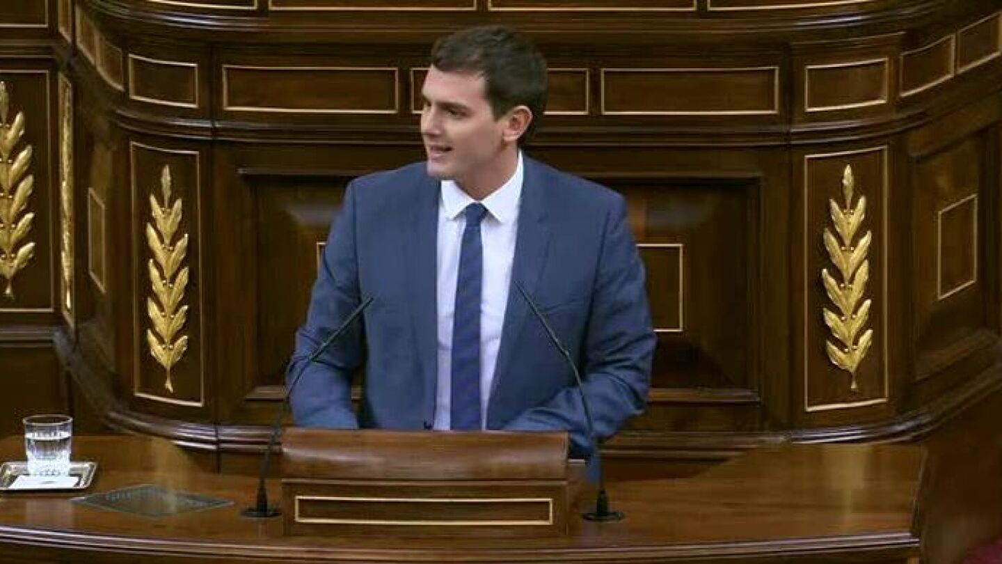 Albert Rivera en el Congreso