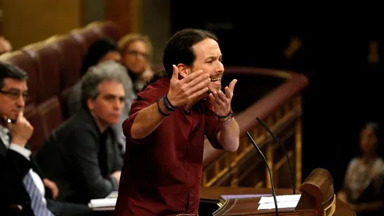 Pablo Iglesias en el Congreso Pablo Iglesias en el Congreso