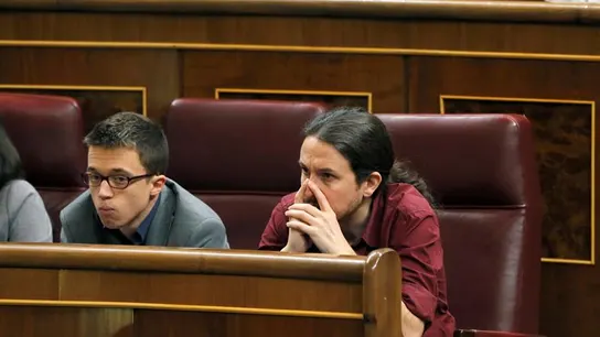 Pablo Iglesias e Íñigo Errejón Pablo Iglesias e Íñigo Errejón