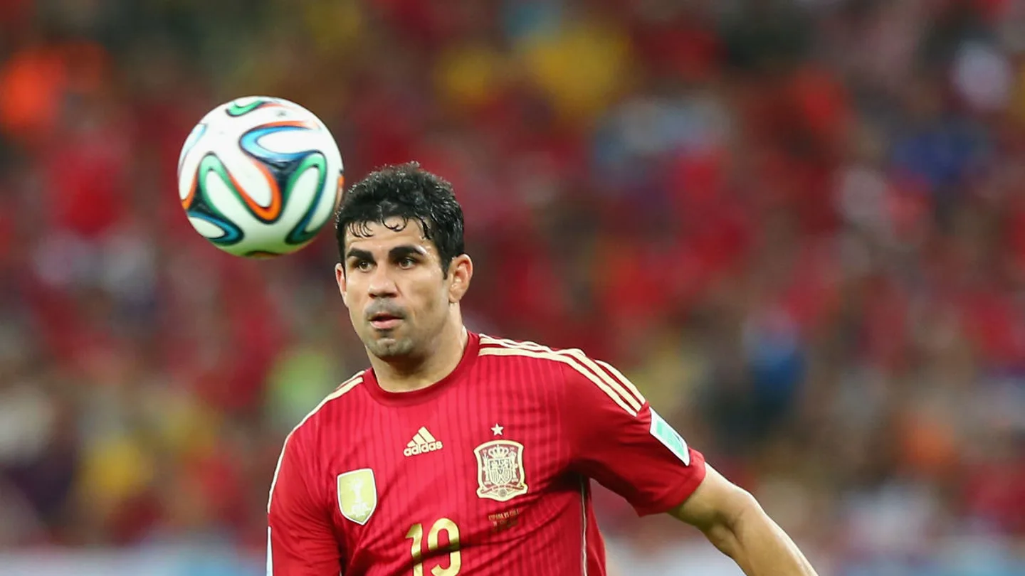 Diego Costa, en un partido con España Diego Costa, en un partido con España