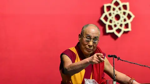El Dálai Lama en una imagen de archivo El Dálai Lama en una imagen de archivo