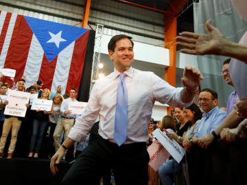 El candidato republicano, Marco Rubio. El candidato republicano, Marco Rubio.