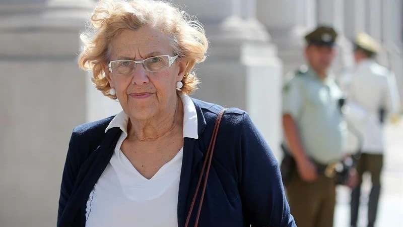 La alcaldesa de Madrid, Manuela Carmena