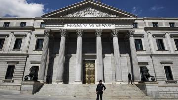 Fachada del Congreso de los Diputados