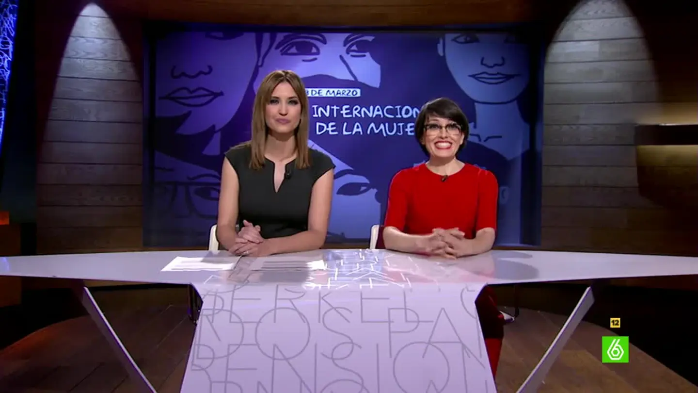Thais Villas y Sandra Sabatés en El Intermedio Thais Villas y Sandra Sabatés en El Intermedio