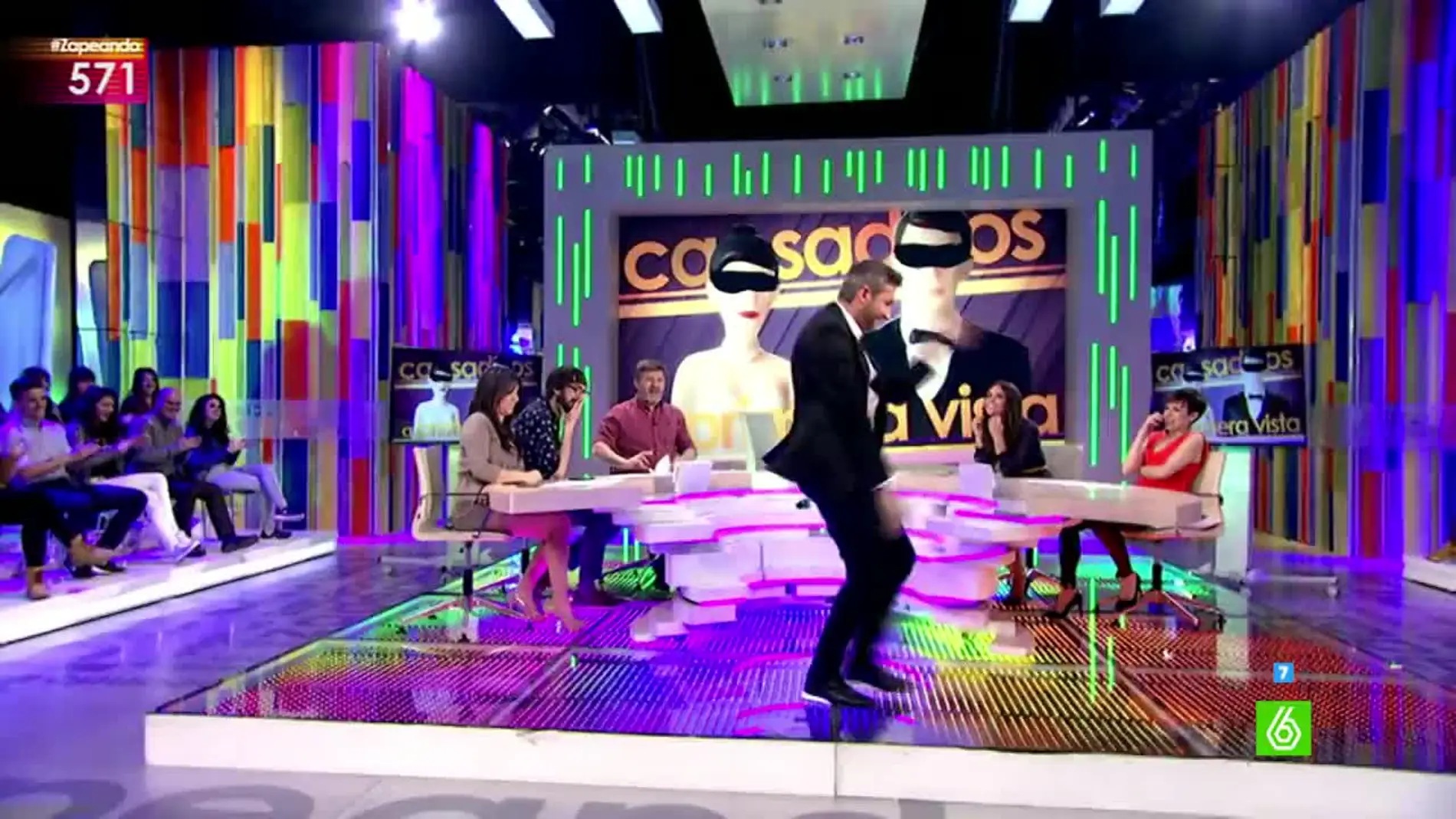 Frank Blanco baila en Zapeando