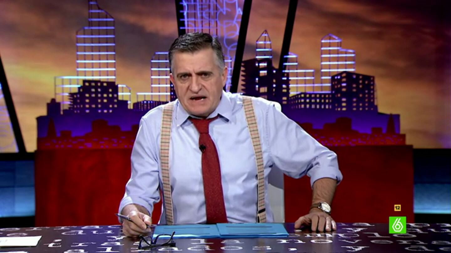 El Gran Wyoming: "Sorprende que alguien con tantos problemas con la justicia sea amigo de los reyes, lo normal es que sea cu&ntilde;ado"