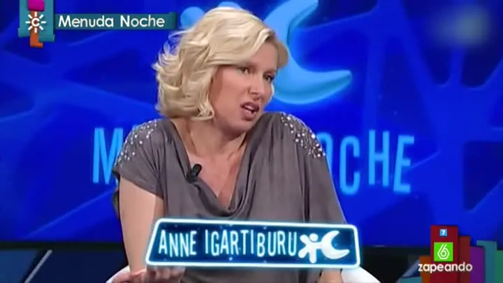 Anne Igartiburu, en Menuda Noche