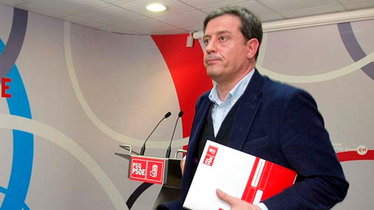El secretario general de los socialistas de Galicia, Jos&eacute; Ram&oacute;n G&oacute;mez Besteiro