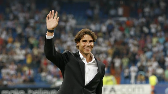 Nadal, en el Santiago Bernabéu Nadal, en el Santiago Bernabéu