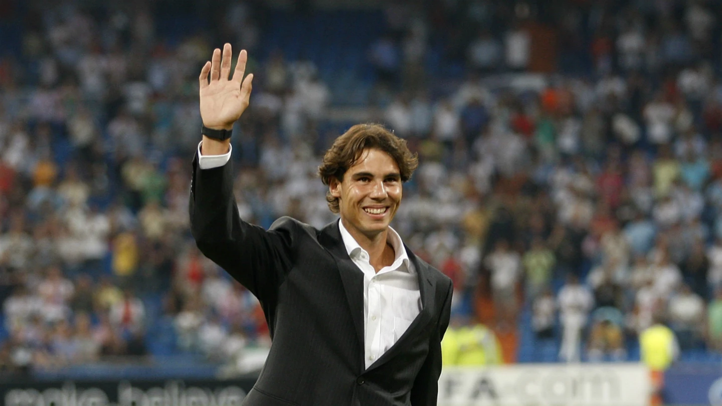 Nadal, en el Santiago Bernabéu Nadal, en el Santiago Bernabéu