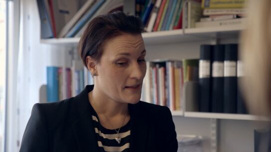 Sigrid Latham, jefa de la unidad sanitaria en el Hospital de G&ouml;teborg