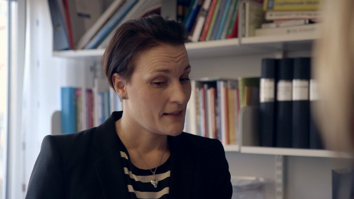 Sigrid Latham, jefa de la unidad sanitaria en el Hospital de G&ouml;teborg