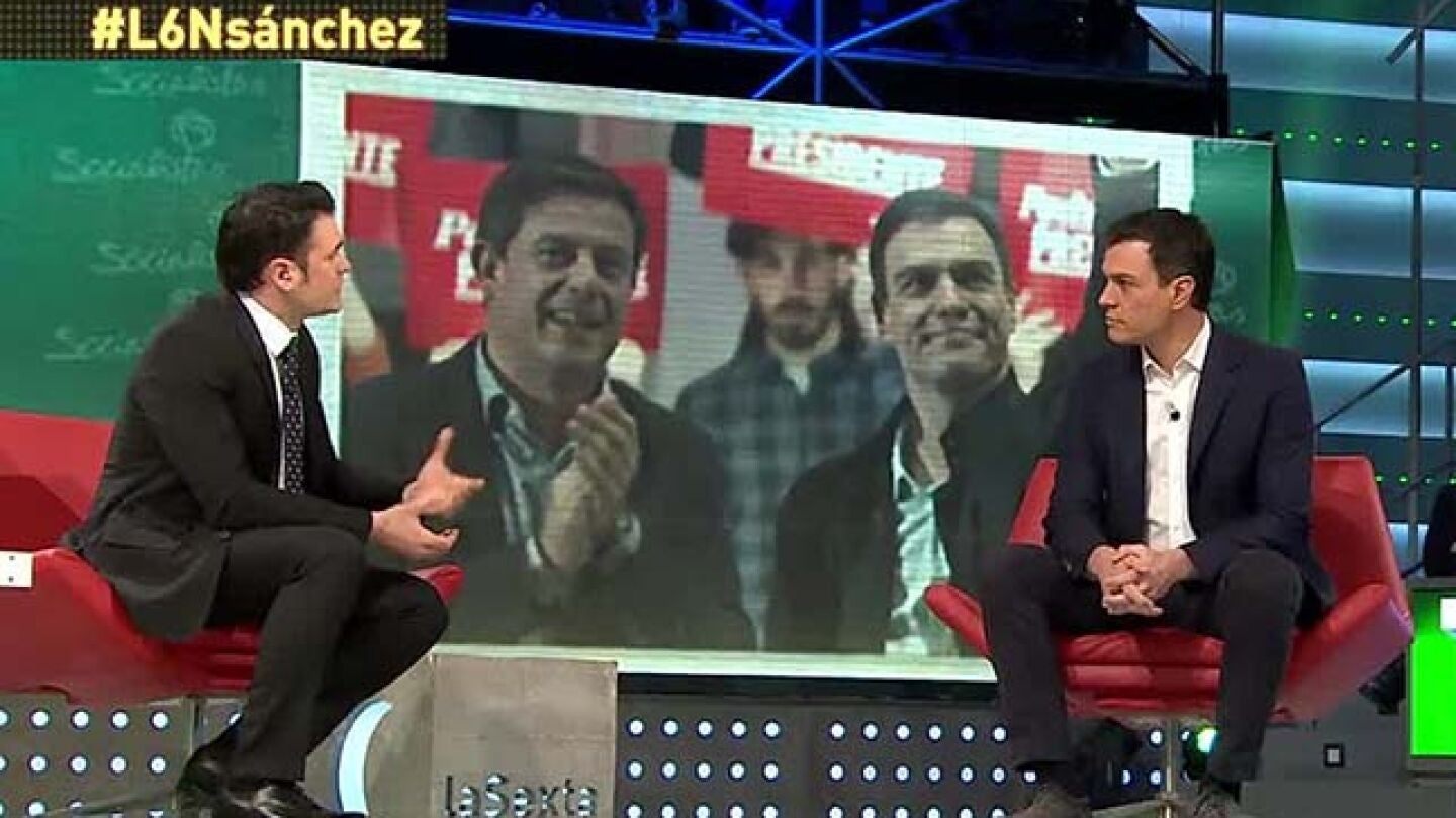 El l&iacute;der del PSOE, Pedro S&aacute;nchez
