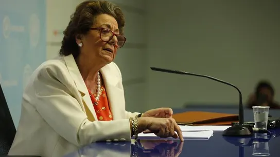 La exalcaldesa de Valencia y senadora, Rita Barberá. La exalcaldesa de Valencia y senadora, Rita Barberá.