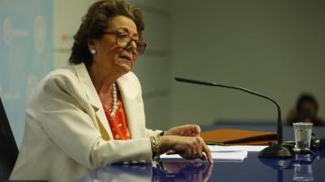 La exalcaldesa de Valencia y senadora, Rita Barberá.
