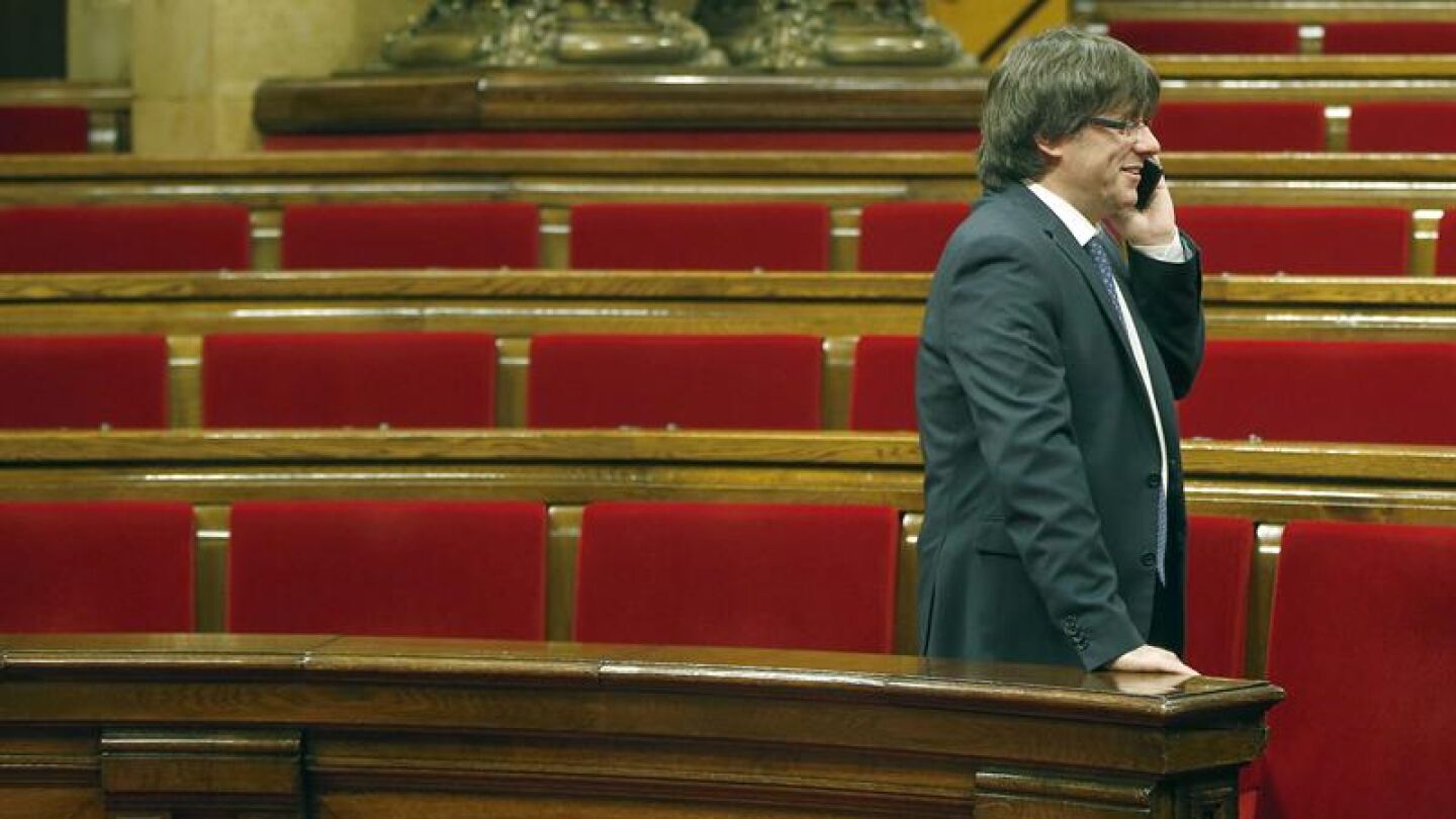 Carles Puigdemont, president de la Generalitat de Catalunya