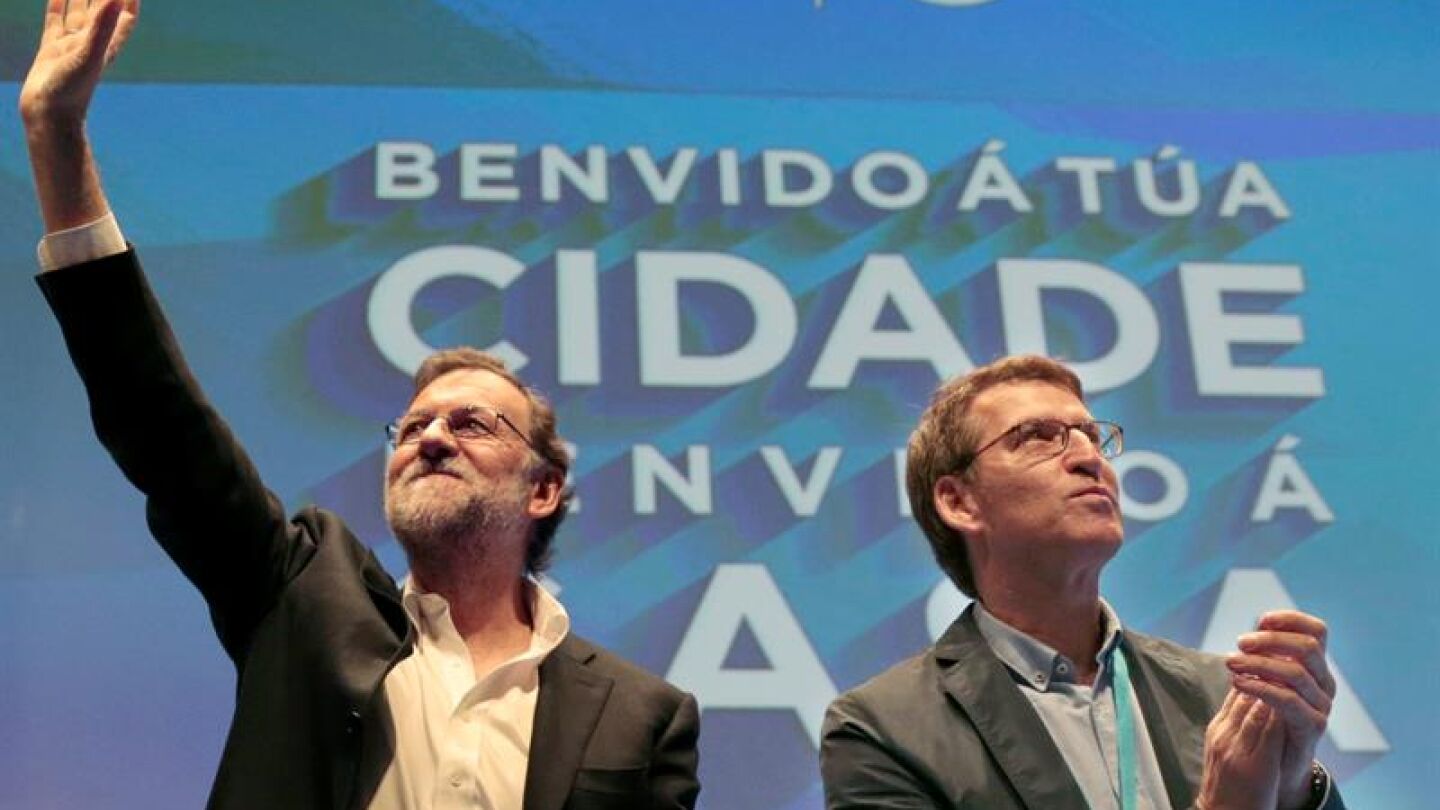 Mariano Rajoy y Alberto N&uacute;&ntilde;ez Feij&oacute;o