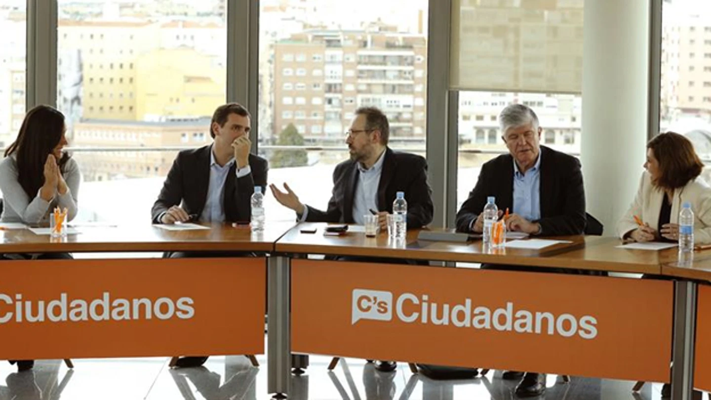 Ejecutiva de Ciudadanos en una imagen de archivo Ejecutiva de Ciudadanos en una imagen de archivo