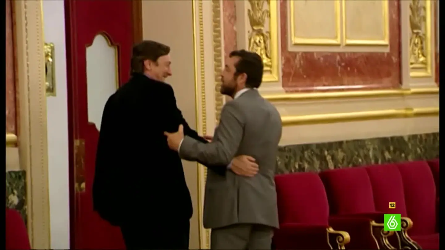 Rafael Hernándo y Miguel Guriérrez en el Congreso Rafael Hernándo y Miguel Guriérrez en el Congreso