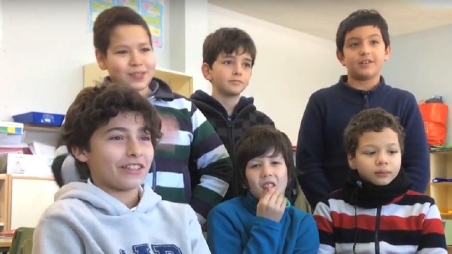 Imagen de varios alumnos que han creado esta iniciativa