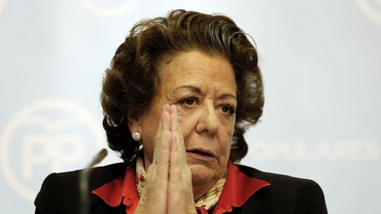 Rita Barberá en rueda de prensa Rita Barberá en rueda de prensa