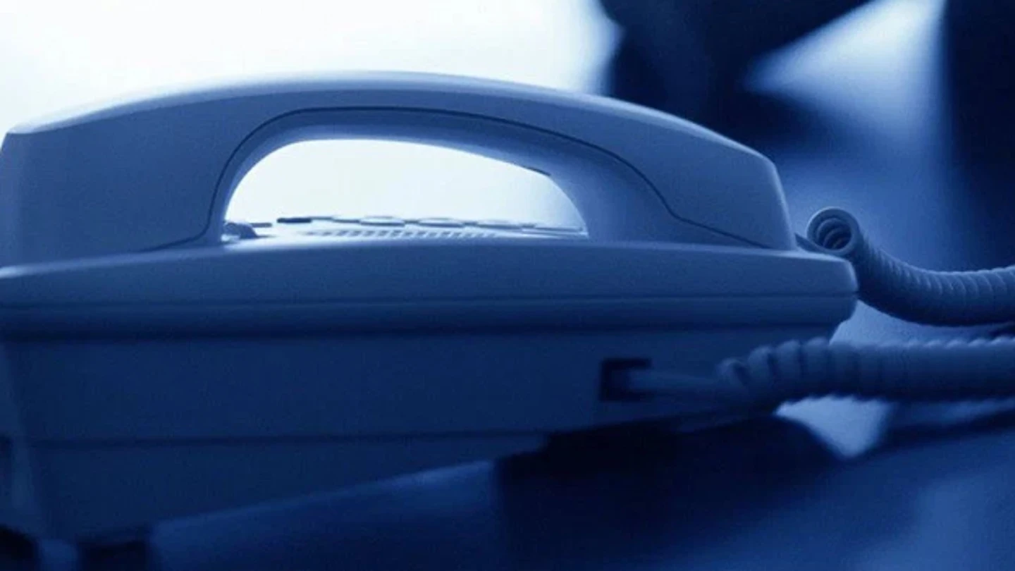 Imagen de un teléfono colgado Imagen de un teléfono colgado