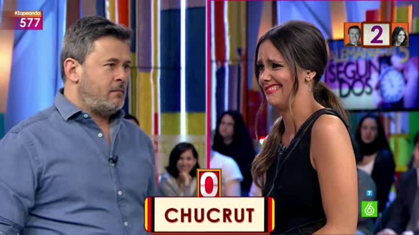 Cristina Pedroche reacciona ante la definici&oacute;n de &lsquo;chucrut&rsquo;