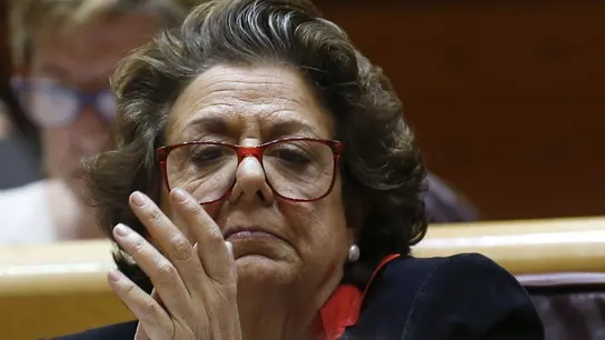 La exalcaldesa de Valencia y senadora territorial, Rita Barberá La exalcaldesa de Valencia y senadora territorial, Rita Barberá