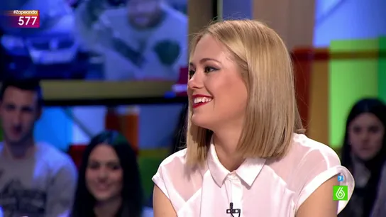 Kimberley Tell en Zapeando Kimberley Tell en Zapeando