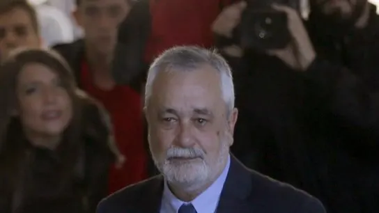 José Antonio Griñán llega al juzgado José Antonio Griñán llega al juzgado