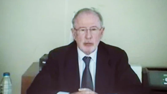 Rodrigo Rato declara en el juicio del caso Nóos Rodrigo Rato declara en el juicio del caso Nóos