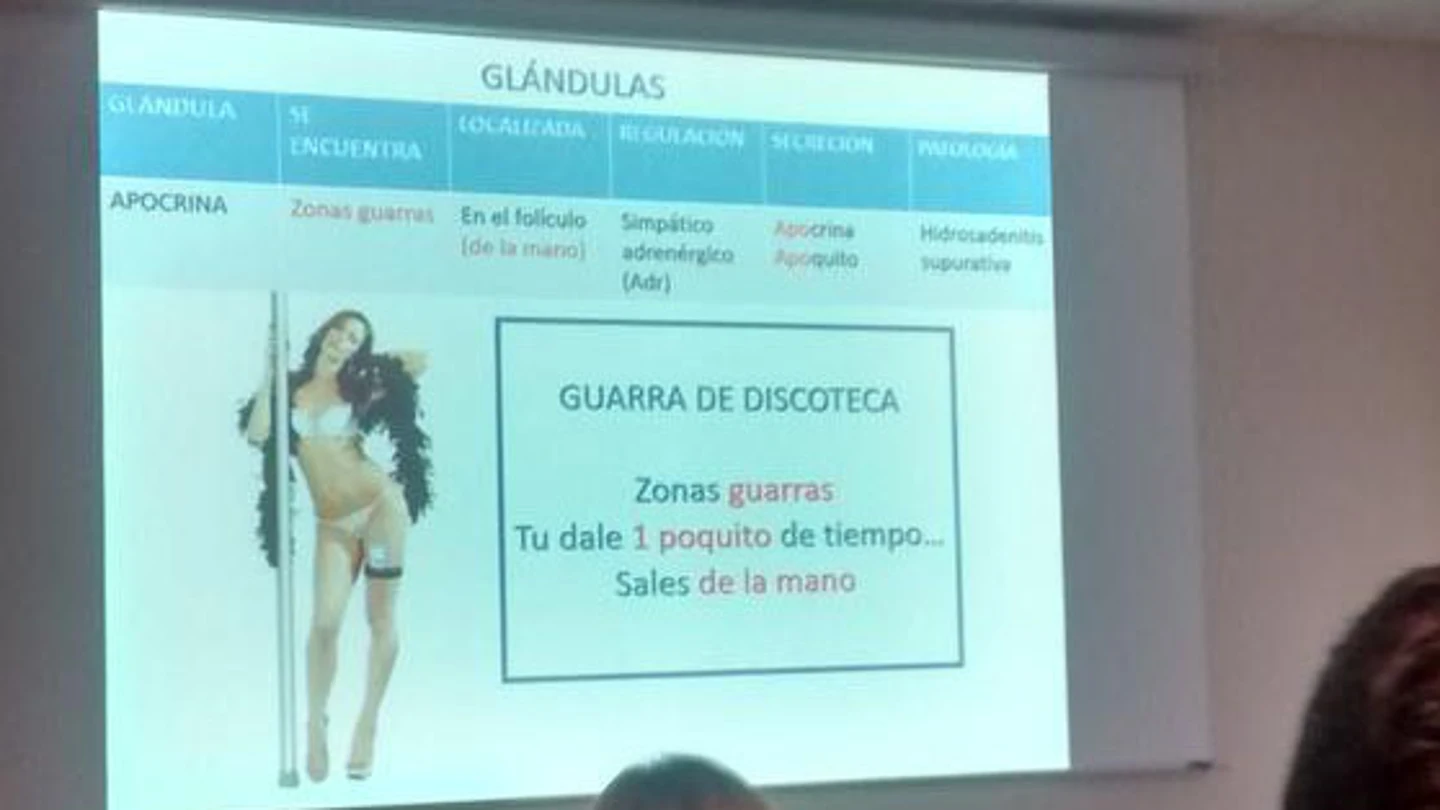 Imagen del Power Point con uno de los ejemplos del profesor Imagen del Power Point con uno de los ejemplos del profesor