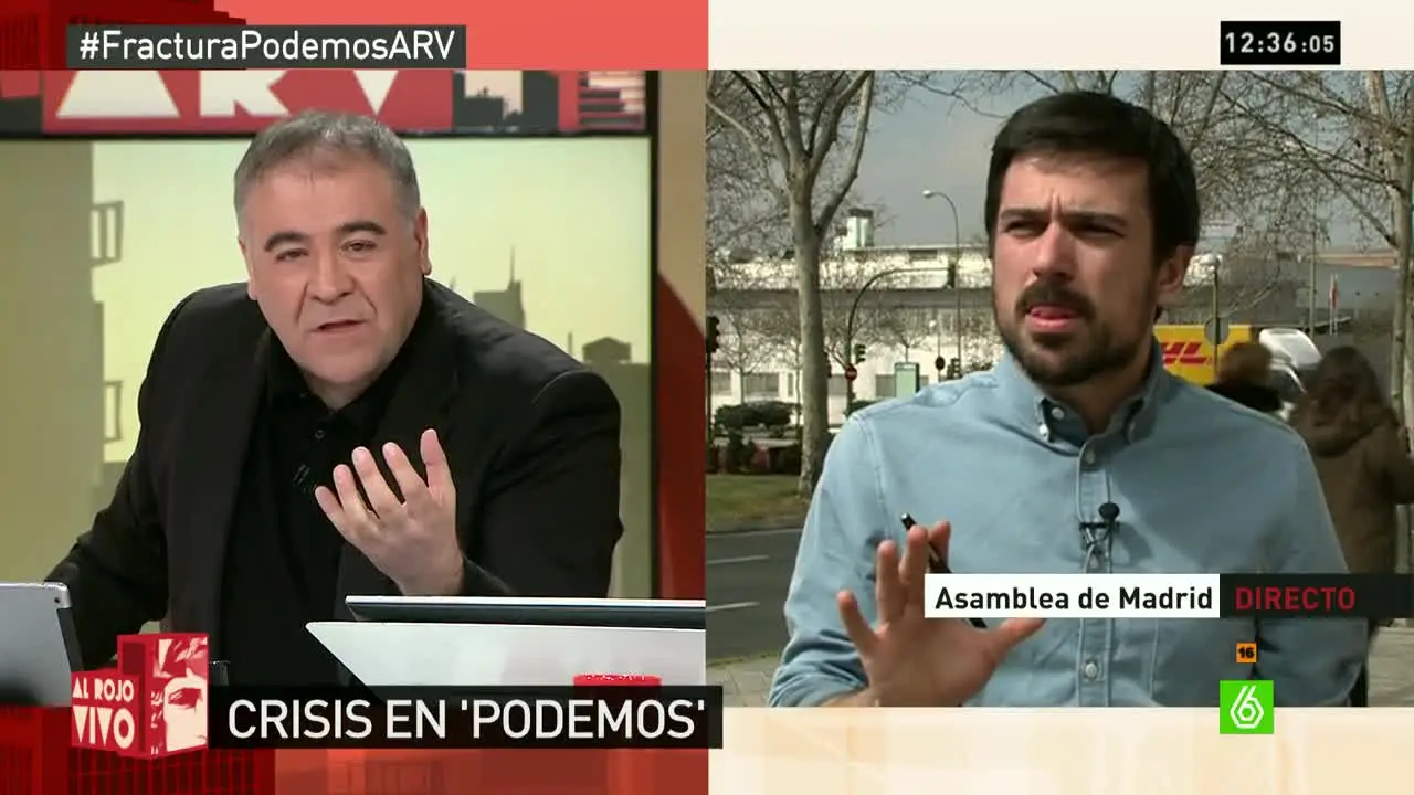 Antonio García Ferreras y Ramón Espinar Antonio García Ferreras y Ramón Espinar